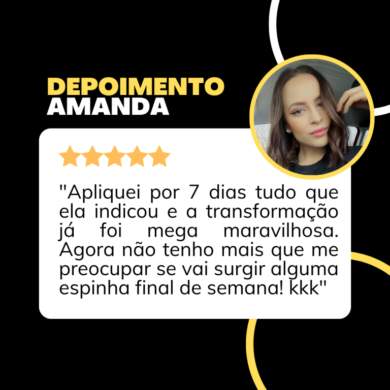 Cópia de Post instagram depoimento de um cliente azul e amarelo